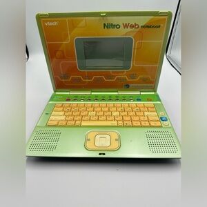 VTech Nitro Vintage Green Working Notebook Laptop Learning School Academic Toy